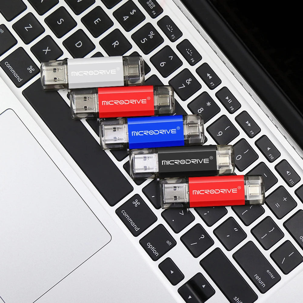 USB-C OTG Flash Drive for Phones, Tablets, and Computers