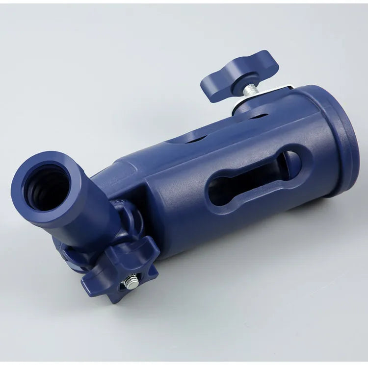 Multi-Angle Paint Brush Extension Clamp for Poles