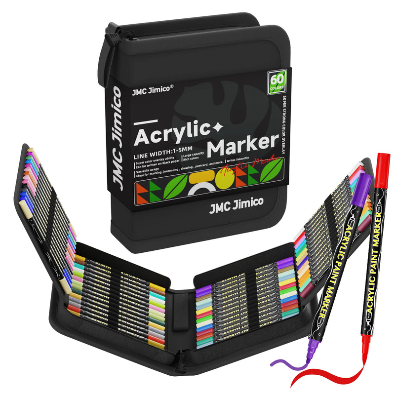 Acrylfarbe-Marker mit zwei Spitzen