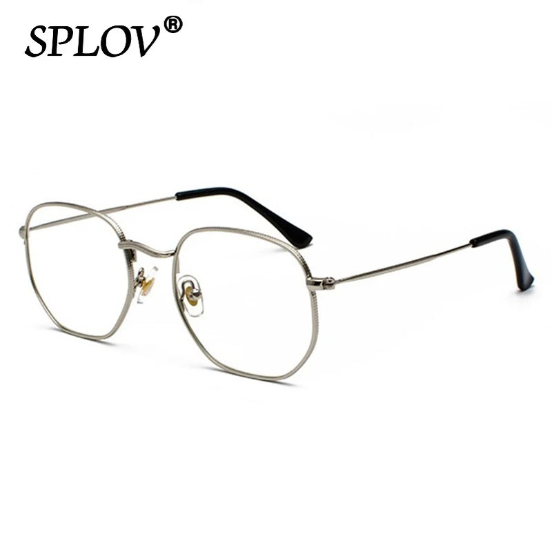 Hexagon Metal Frame Sunglasses