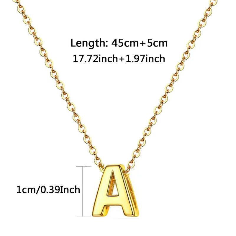 Personalized Initials Pendant Necklace
