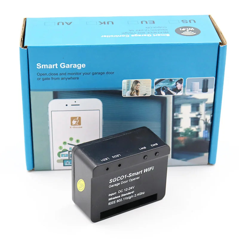 Smart WiFi Garage Door Controller