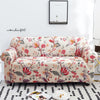 Slip-Resistant Stretch Sofa Cover with Floral Design