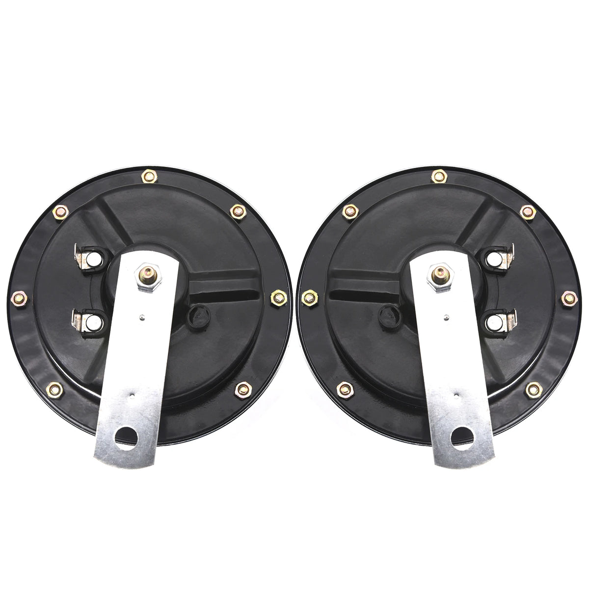 12V Super Loud Dual-Tone Air Horn Kit for Cars and Motorcycles