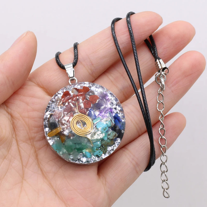 Chakra Energy Pendant Necklace
