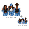 Afro Girl Iron-On Patch for T-Shirts, Hoodies, and Bags