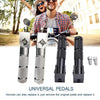 Universal CNC Aluminum Footrest Pedals (8mm)