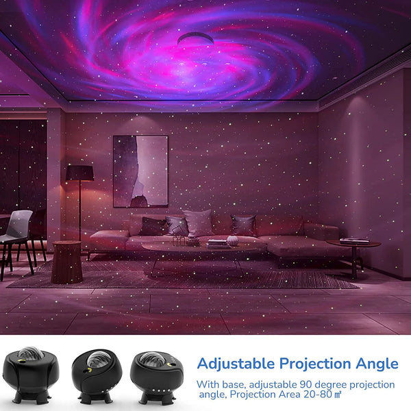 Aurora Galaxy Projector with Bluetooth Speaker