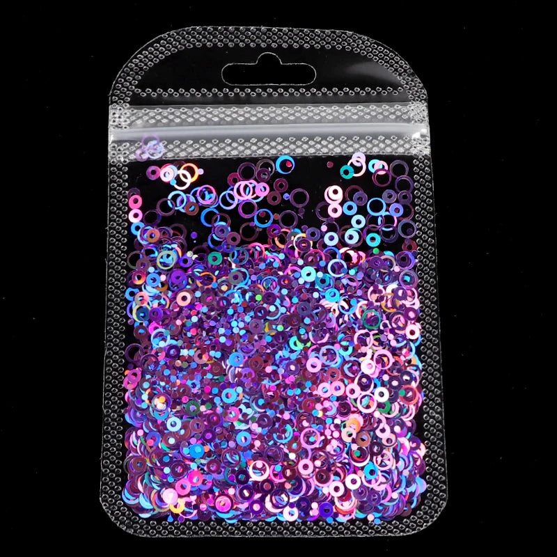 Mirror Bubble Sequins for Resin Art and DIY Crafts
