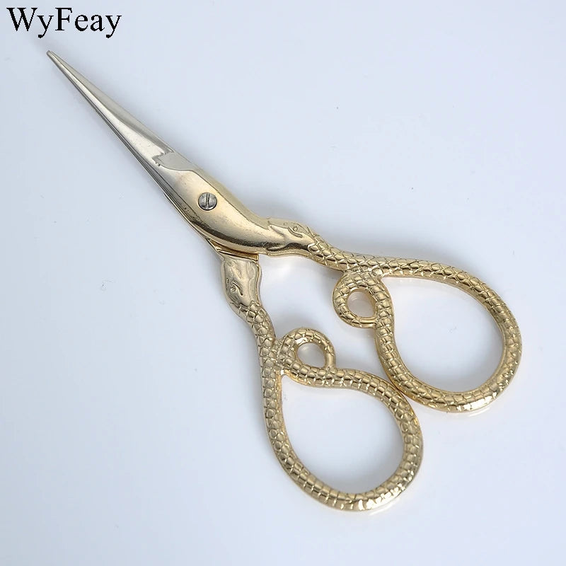 Vintage Floral Embroidery Scissors