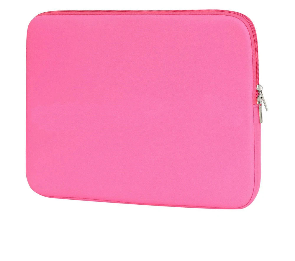 Soft Cotton Laptop Sleeve with Padded Interior
