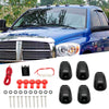 Set of five amber and white LED cab roof marker lights for trucks and SUVs