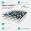 Floral Peel & Stick Tile Stickers