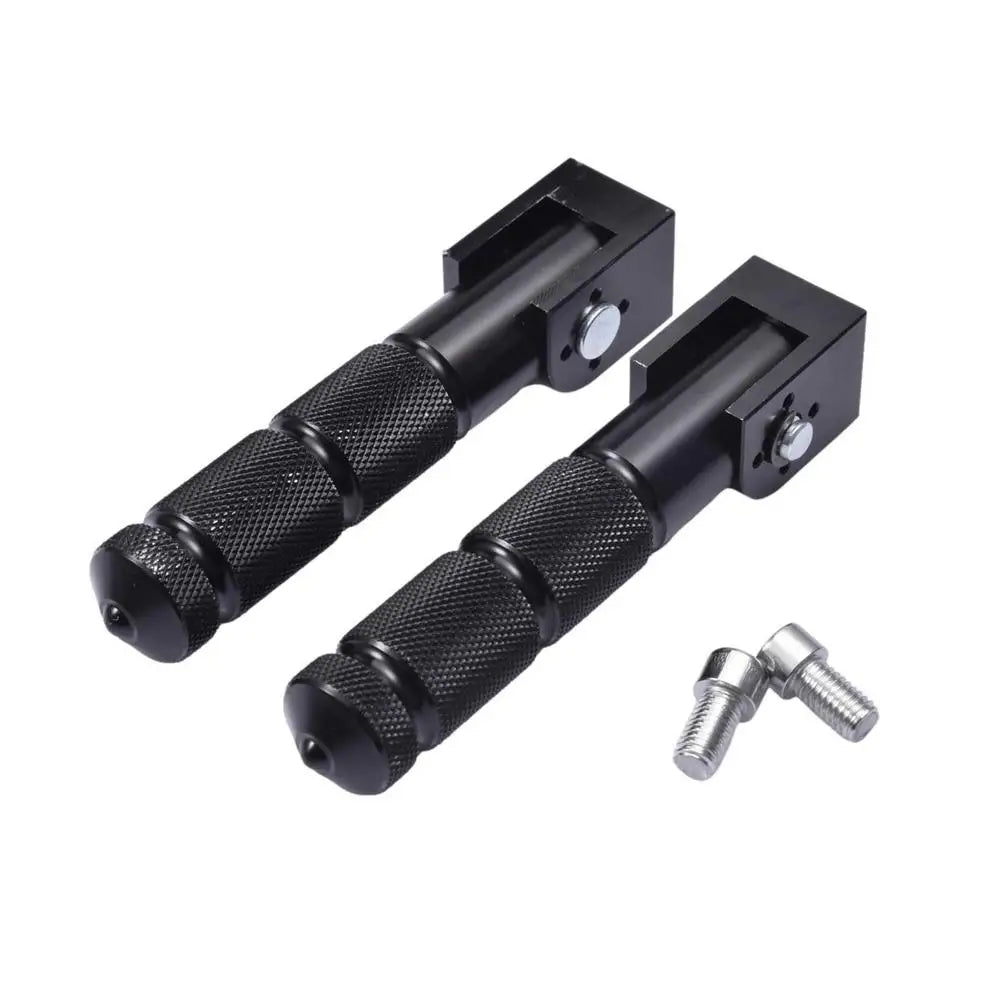 Universal CNC Aluminum Footrest Pedals (8mm)