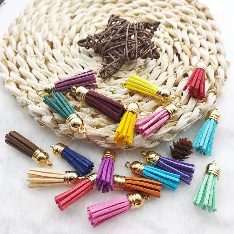 Suede Faux Leather Tassels for DIY Jewelry and Accessories