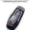 Carbon Fiber Car Key Cover for Ford Models