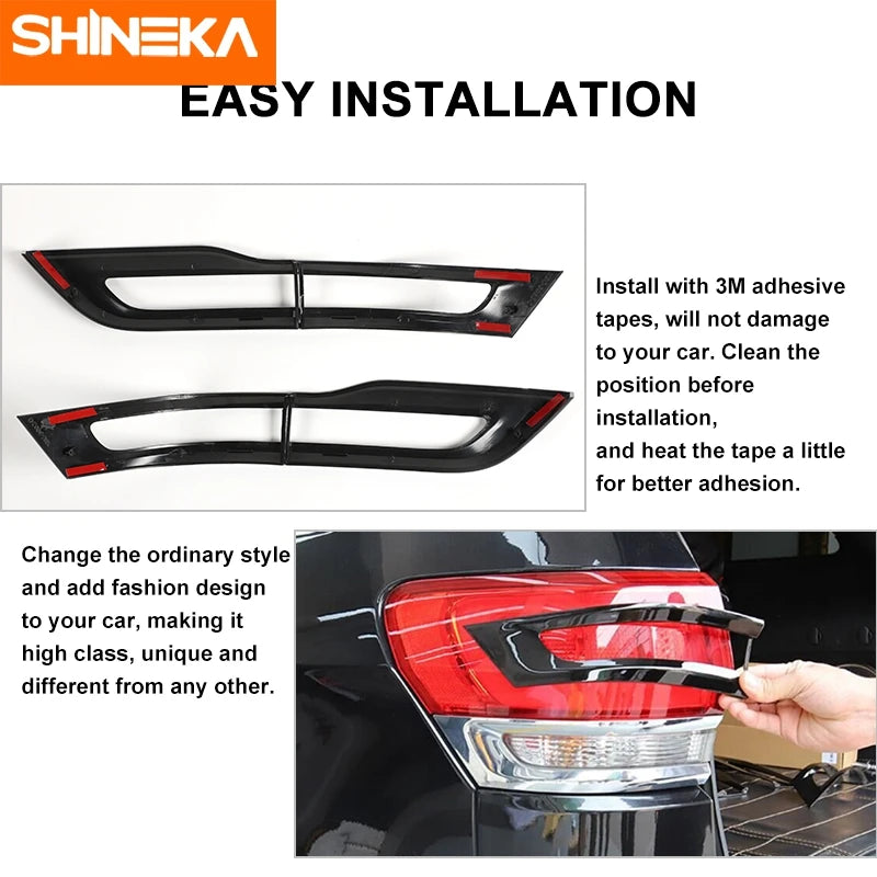 Tail Light Trim Bezel for Jeep Grand Cherokee (2014-2020)