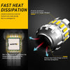 Diagram showing fast heat dissipation design of an aviation aluminum material for longer lifespan.