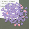 Felt Heart Patches for Crafting and DIY Projects