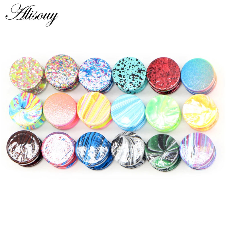 Stainless Steel Fake Gauge Ear Plugs