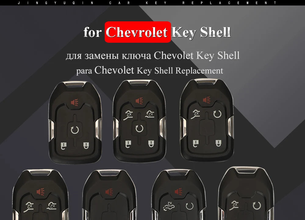 Replacement Key Fob Shell for Chevy/GMC Trucks & SUVs