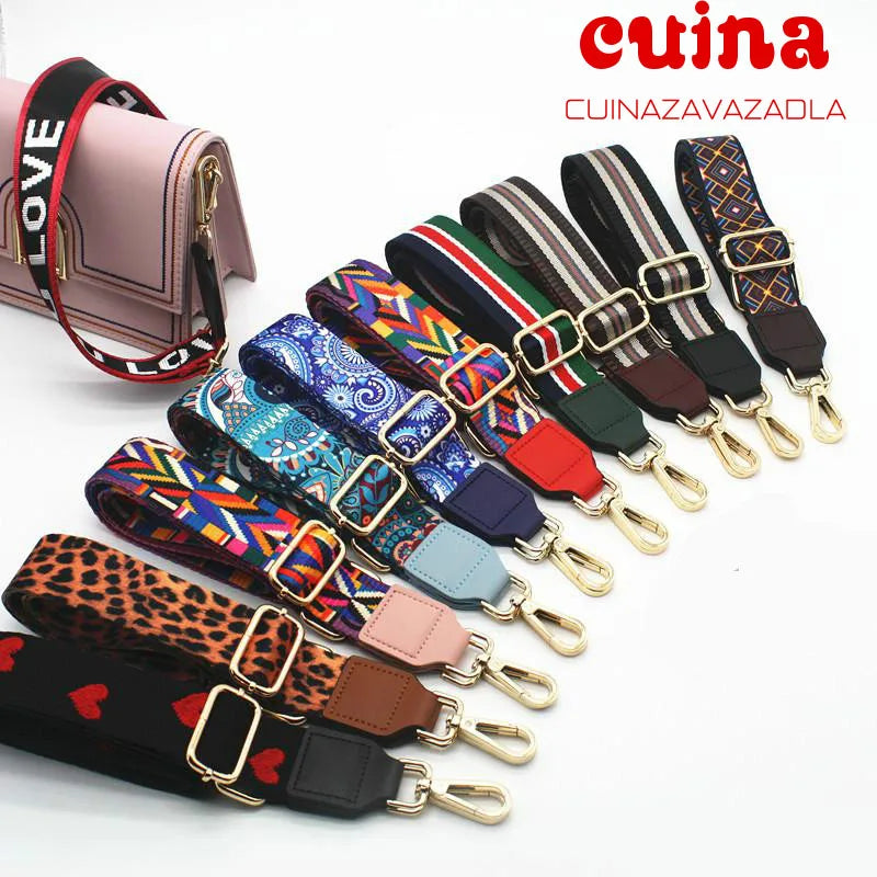 Adjustable Shoulder Strap for Handbags and Messenger Bags