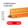 Triangular Scale Ruler 30cm – 6 Precision Scales for Drafting & Architecture