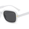 Vintage Yellow Square Sunglasses