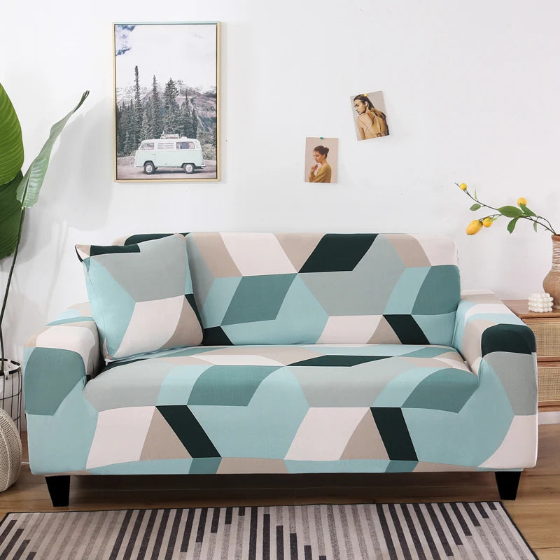 Stretch Sofa Cover with Anti-Slip Grip for Living Room