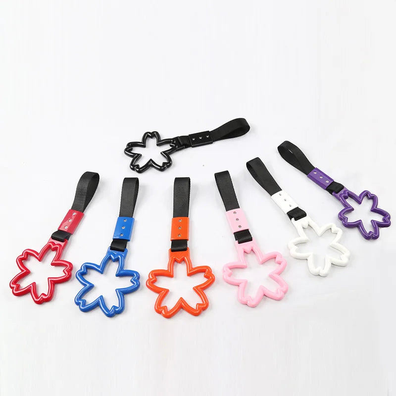 Cherry Blossom Tow Strap with Steel Hook