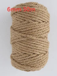 Natural Jute Twine Roll for Crafts, Decor & DIY Projects