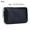 RFID Blocking Genuine Leather Wallet with Phone Case & Coin Purse