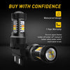 Dual-Color Switchback LED Turn Signal & DRL Bulbs (2-Pack)