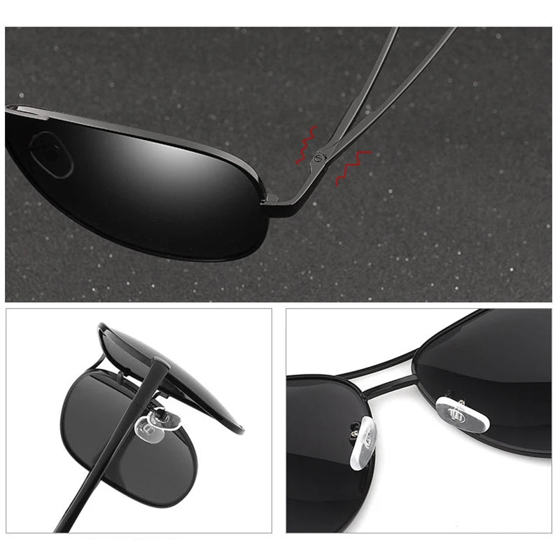 Classic Pilot Photochromic Sunglasses
