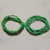 Colorful Elastic Belly Bead Chain Set for Women