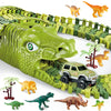 Dinosaurier-Rennstrecken-Set