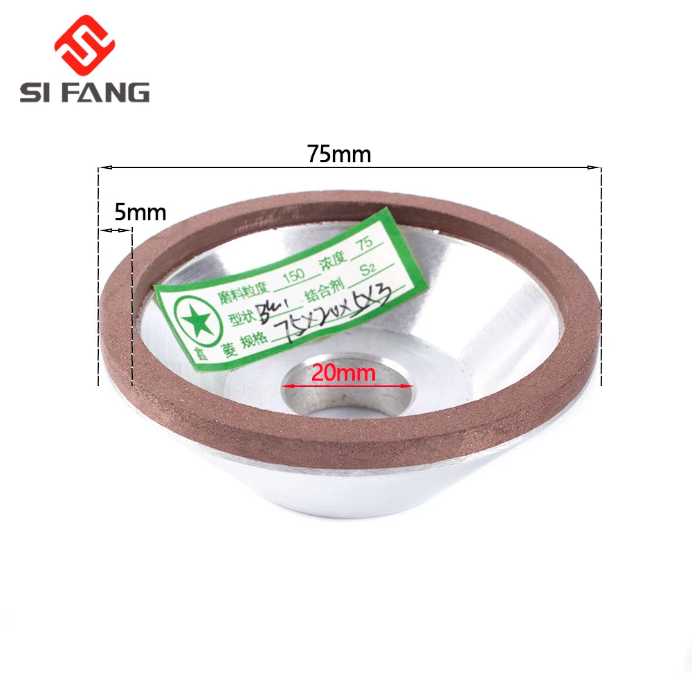 Resin Bond Diamond Cup Grinding Wheel for Carbide and Metal