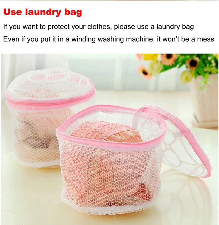 Mesh Laundry Bag for Delicates – Lingerie & Bra Wash Bag
