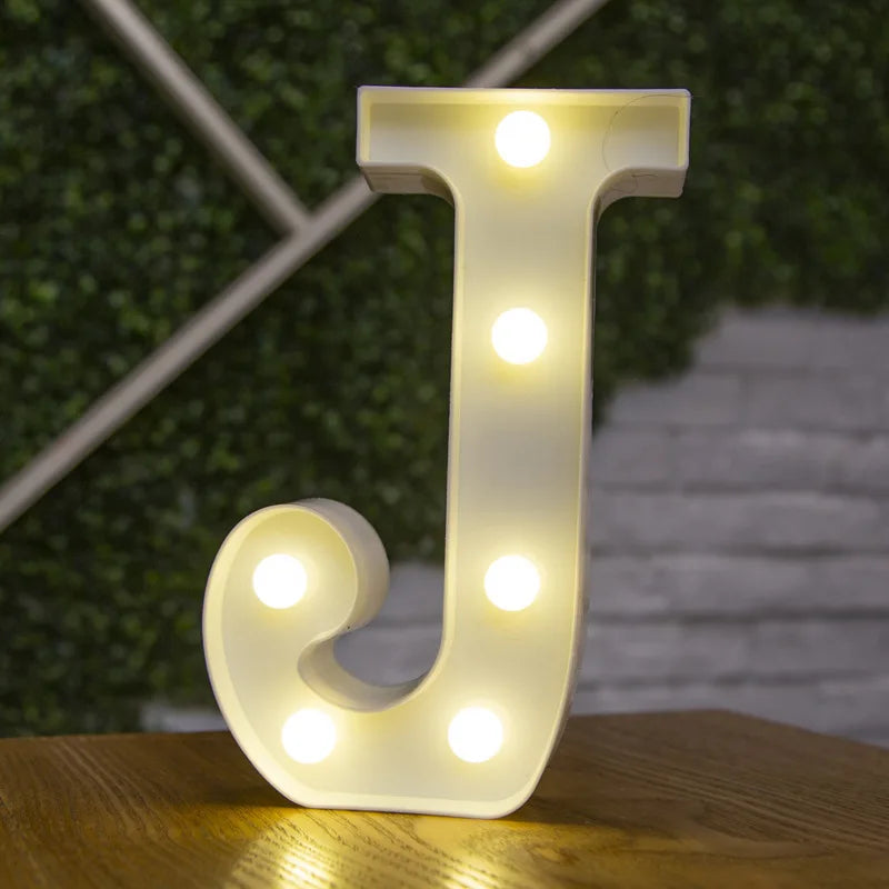 Glowing Alphabet LED Letter Lights for Decor