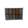 1000 Yard Polyester Sewing Thread Spools — 10 Color Pack