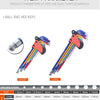 9-Piece Long Arm Hex Key Set (1.5–10 mm)