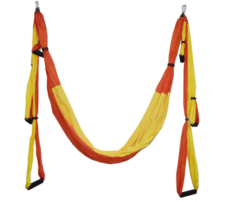 Aerial Yoga Hammock with Reinforced Handles
