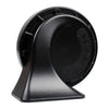 Black waterproof electric snail horn with a conical shape.