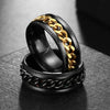 Rotating Anxiety Fidget Spinner Ring