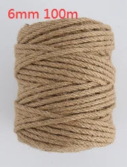 Natural Jute Twine Roll for Crafts, Decor & DIY Projects