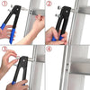 150-Piece Rivet Nut Kit with Gun and Mandrels