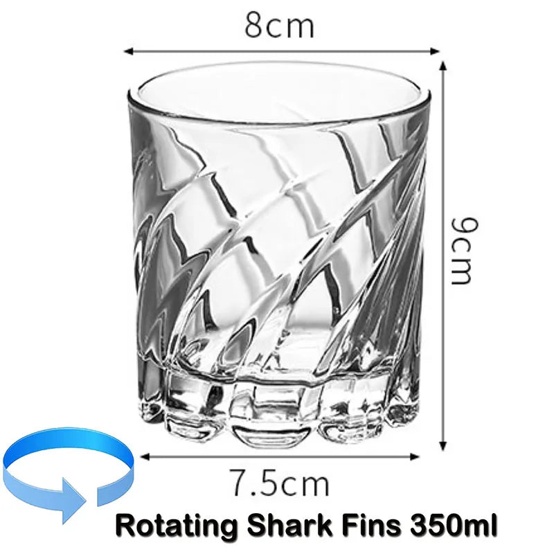 Rotating Whiskey Glass