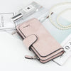 Classic Long PU Leather Wallet with Multiple Pockets