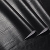 Black Self-Adhesive Waterproof Wallpaper for Kitchen & Furniture Renovation