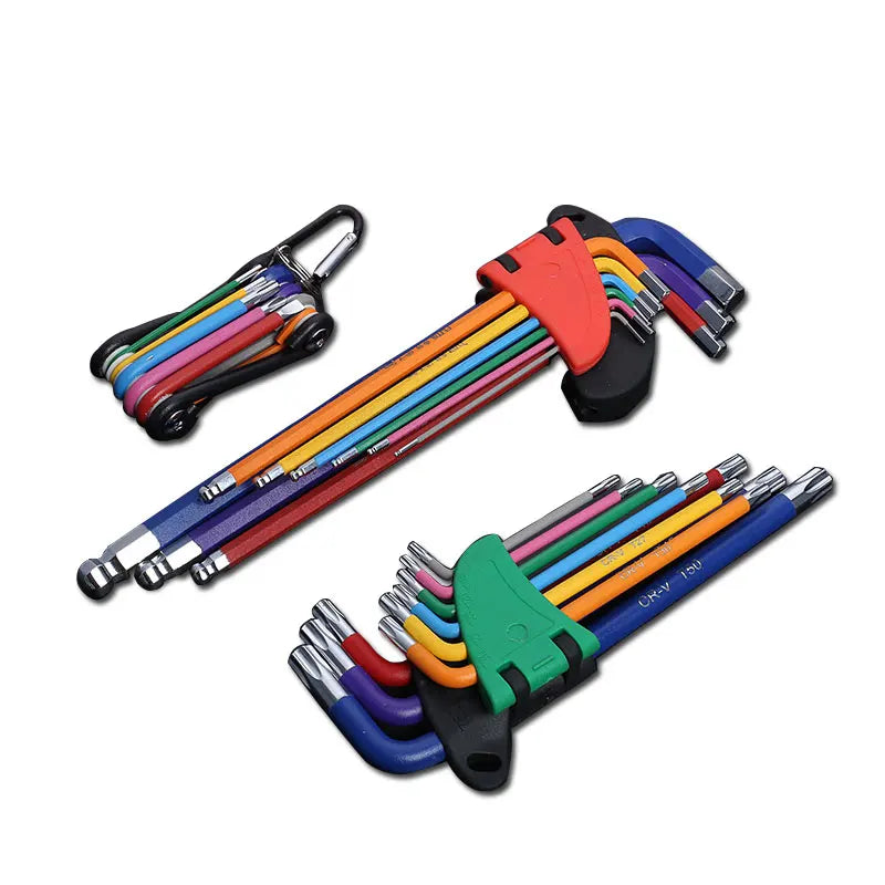 9-Piece Long Arm Hex Key Set (1.5–10 mm)